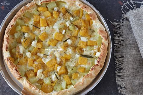 Torta Salata Zucca e Patate