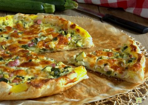 Torta Salata Zucchine e Pancetta