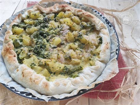 Torta Salata con Broccoli e Patate