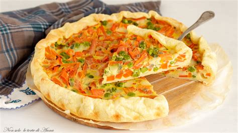 Torta Salata con Carote