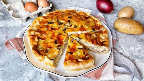 Torta Salata di Patate e Cipolle