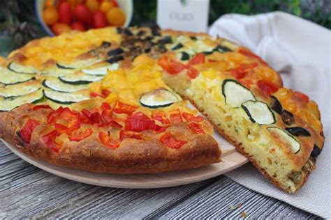 Torta Salata di Verdure Senza Glutine