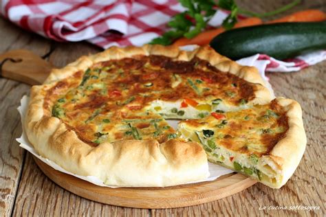 Torta Salata di Verdure in Padella