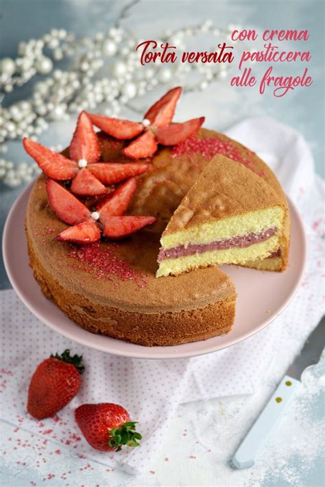 Torta Versata con Confettura di Fragole