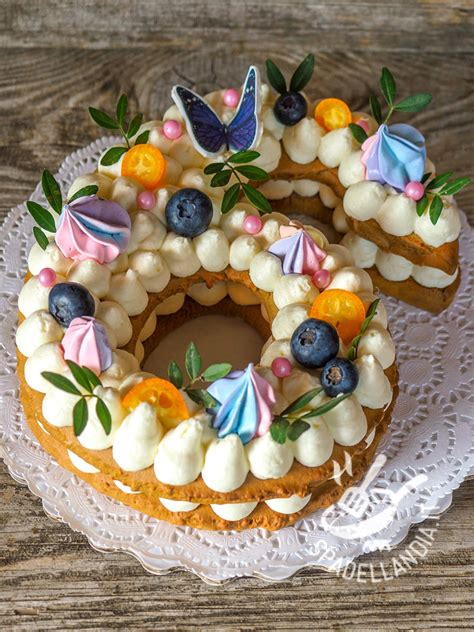 Torta a forma di numero