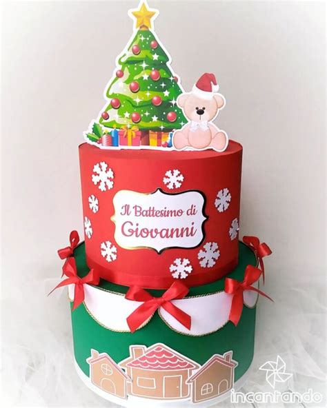 Torta a tema natalizio