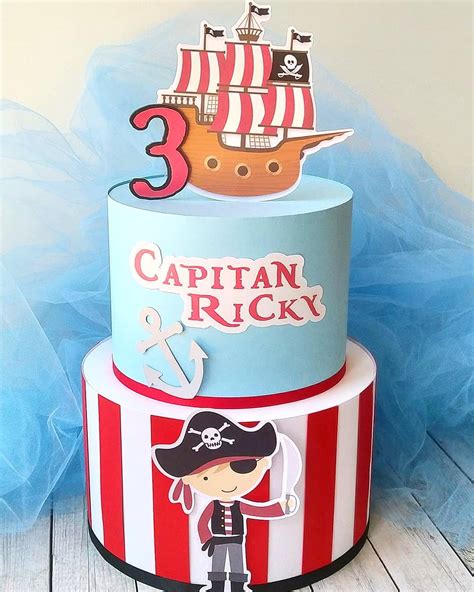 Torta a tema pirati