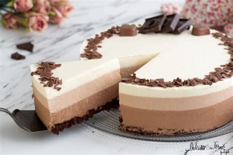 Torta ai tre cioccolati