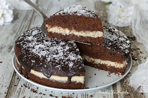 Torta al Cioccolato con Crema al Cocco