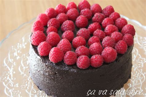 Torta al Cioccolato e Lamponi