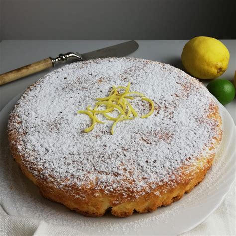 Torta al Limone Senza Glutine