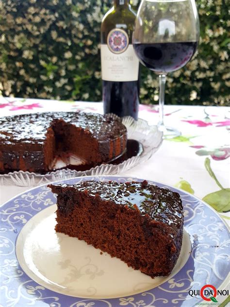 Torta al Vino Rosso Senza Burro