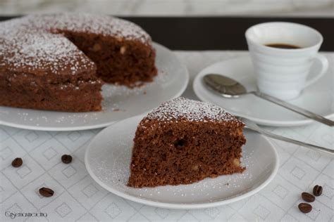 Torta al cioccolato e caffè