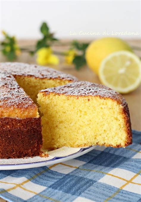 Torta al limone soffice