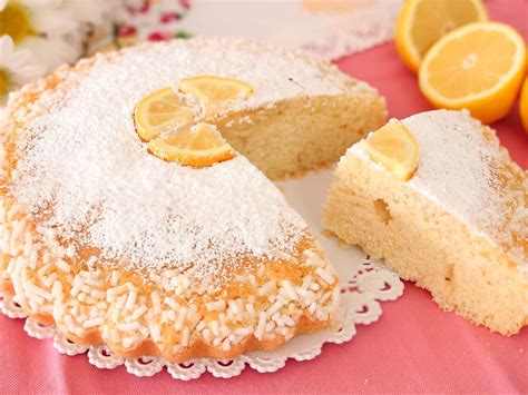 Torta all'Acqua al Limone