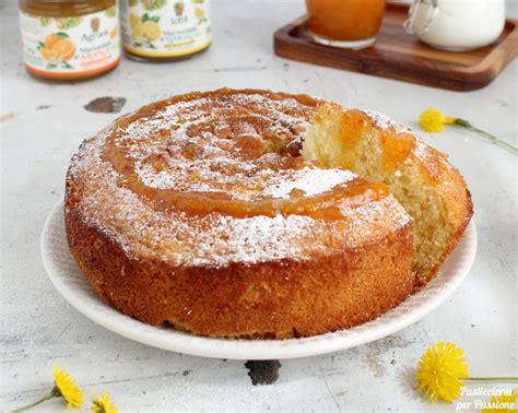 Torta allo Yogurt con Marmellata di Albicocche