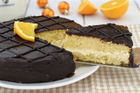 Torta arancia e cioccolato