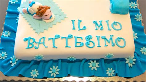 Torta battesimo panna