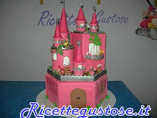 Torta castello decorata