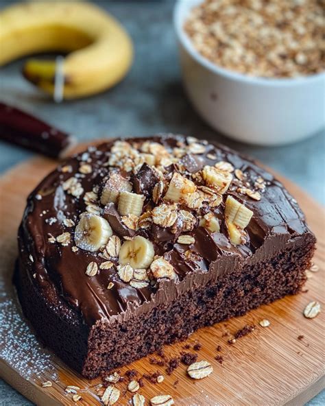Torta con Fiocchi di Avena e Cacao