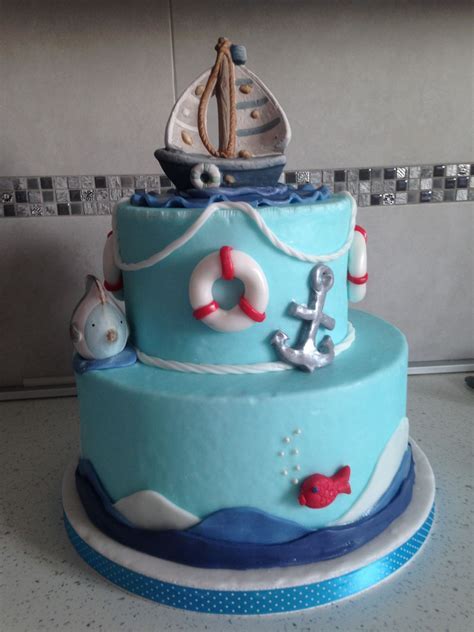 Torta con Tema Marinaro
