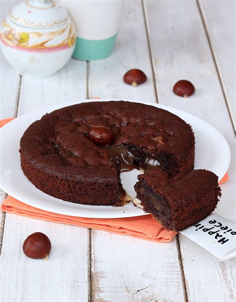 Torta con marmellata di marroni
