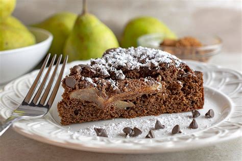 Torta della Nonna Pere e Cioccolato