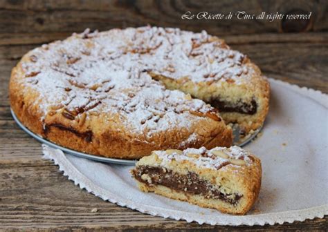 Torta della Nonna al Cioccolato