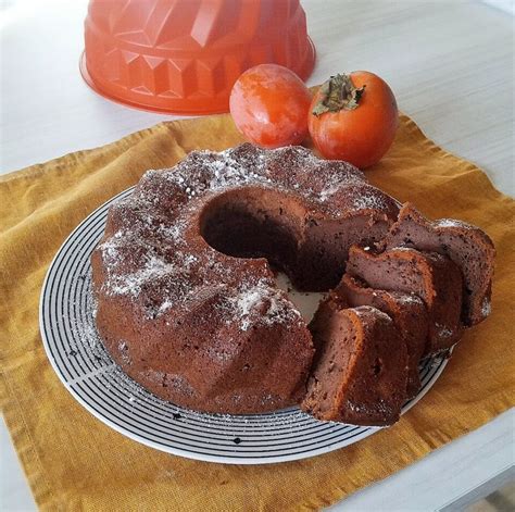 Torta di Cachi e Cacao