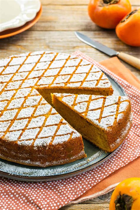 Torta di Cachi e Mele