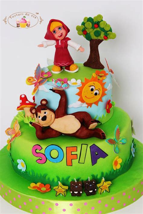 Torta di Masha e Orso