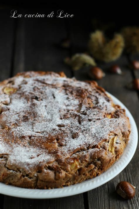 Torta di Mele con Farina di Castagne