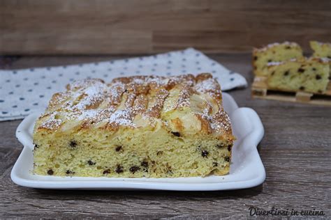 Torta di Mele e Gocce di Cioccolato