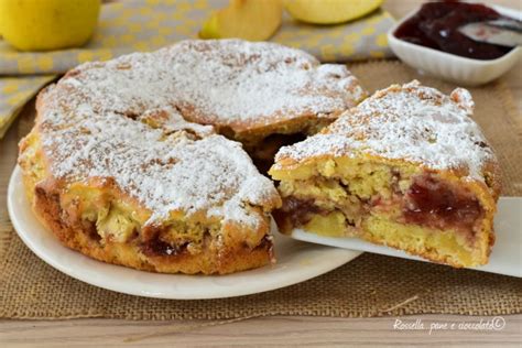 Torta di Mele e Marmellata fatta in casa