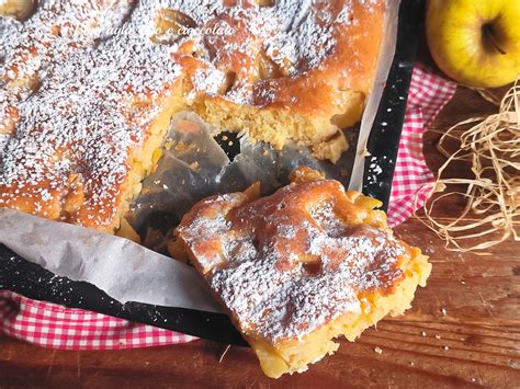 Torta di Mele in Teglia