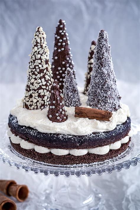 Torta di Natale con Cioccolato Fondente