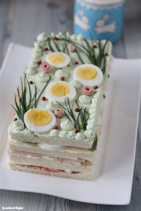 Torta di Tramezzini Decorata