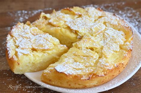 Torta di albumi e mele