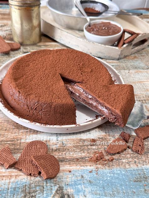 Torta di biscotti e Nutella