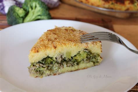 Torta di broccoli e patate