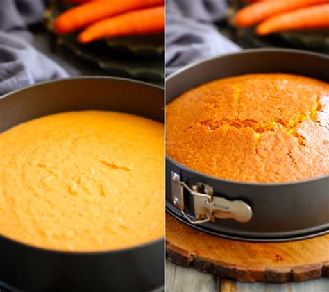 Torta di carote vegana