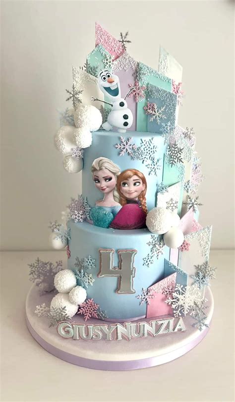 Torta di compleanno Frozen