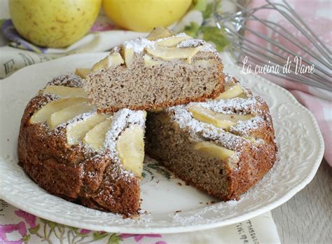 Torta di grano saraceno con mele