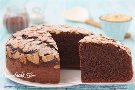 Torta di mandorle e cioccolato