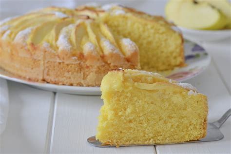 Torta di mele con farina di riso