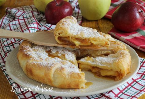 Torta di mele e pasta sfoglia