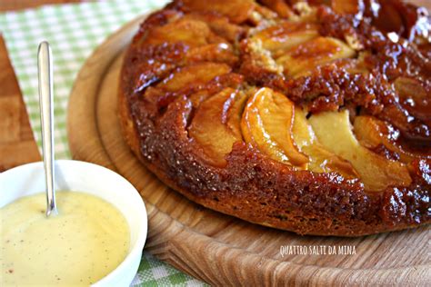 Torta di mele rovesciata