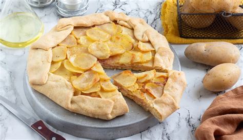 Torta di patate con prosciutto e formaggio