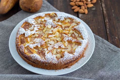 Torta di pere e mandorle
