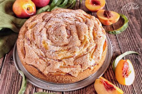 Torta di pesche